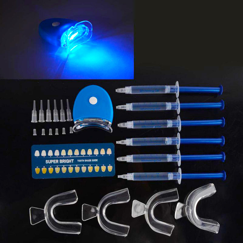 Teeth Whitening kit - White light - 6x refill